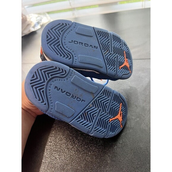 Nike Air Jordan Toddler Size 7C BLU/BLK 2015 SNEAKERS #807545-405 - Picture 6 of 7